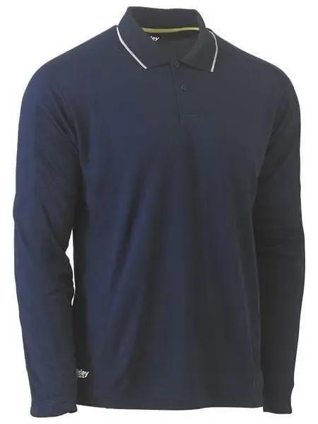 Bisley Long Sleeve Cool Mesh Polo Shirt BK6425